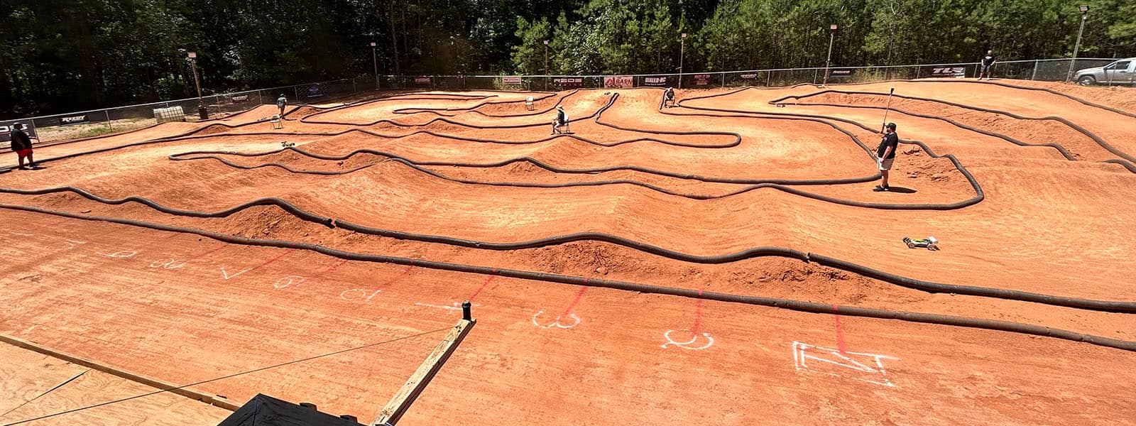 The Barn RC dirt racetrack in Barnsville.